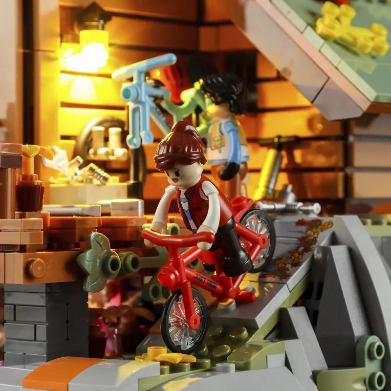 Lumibricks Mountain Cabin juego de construcción