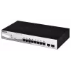 D-Link DGS-1210-08P/E Managed L2 Gigabit Ethernet (10/100/1000) Power over Ethernet (PoE) Negro
