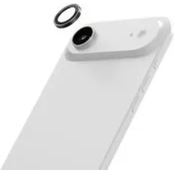 LAUT PRIME GLASS protector de anillo de cámara, Apple iPhone 17 Air, negro