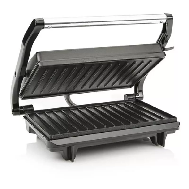 Parrilla de contacto Tristar GR-2650 700W negra acero inoxidable rectangular