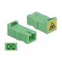 DeLOCK acoplador de fibra óptica 85925 SC simplex conector hembra a conector hembra SC simplex