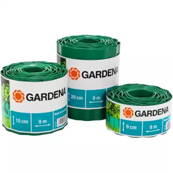 Gardena 536-20 rollo de borde de jardín plástico verde (536)