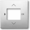 Busch Jaeger 6430-0-0344 Placa de pared/Embellecedor de interruptor acero inoxidable (6430-0-0344)