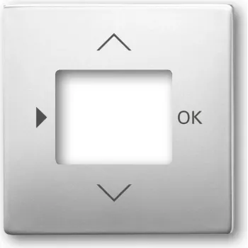 Busch Jaeger 6430-0-0344 Placa de pared/Embellecedor de interruptor acero inoxidable (6430-0-0344)