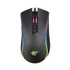 Havit MS1001S - Ratón gaming óptico para diestros, USB Type A, Negro-Gris
