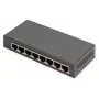Switch no gestionado Digitus 8 puertos Gigabit Ethernet 10/100/1000 carcasa metálica