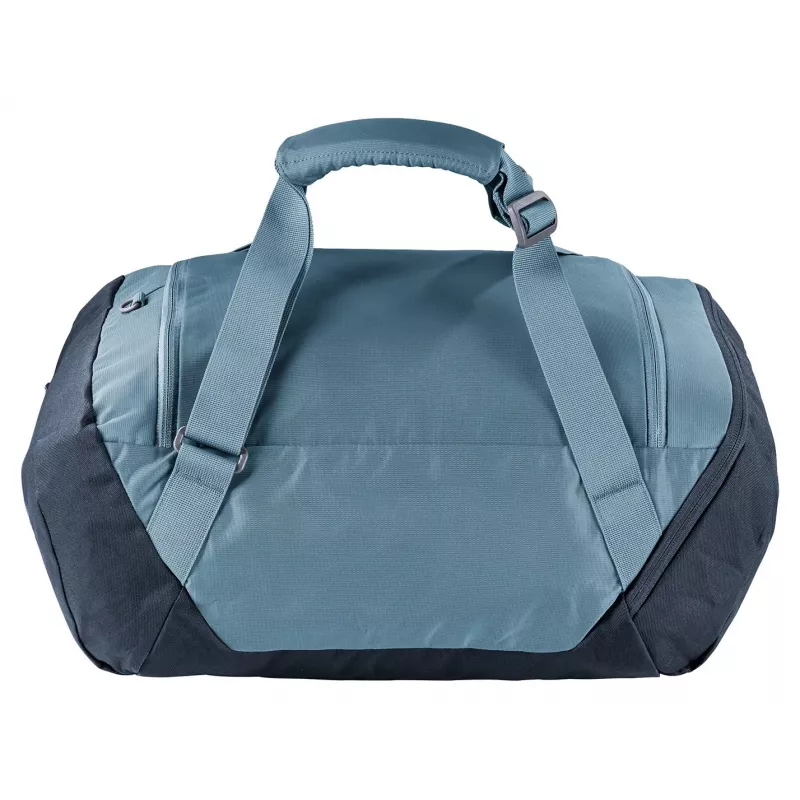Bolsa de viaje DEUTER Duffel 35 atlantic-ink — capacidad 35 L, fondo impermeable, asas de transporte