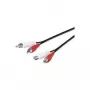 Cable de audio Microconnect AUDCH5 5 m 2 x RCA negro