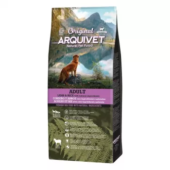 Comida seca para perros ARQUIVET Original Adult cordero con arroz 12 kg — 26 % proteína, 14 % grasa, 9 % humedad