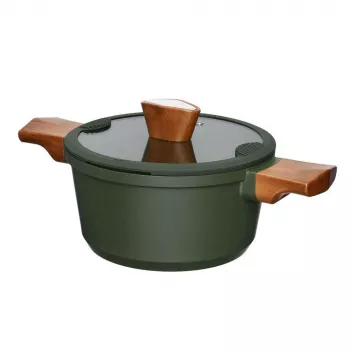 Olla de cocción RESTO 93703, olla 24 cm de diámetro, 4,6 l de capacidad