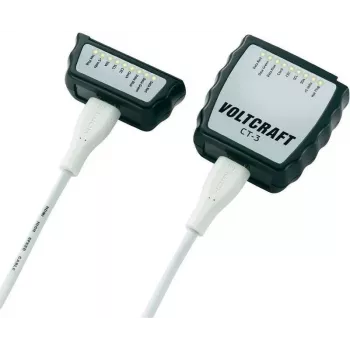 Comprobador de cables Voltcraft CT-3 para HDMI Tipo A (compatibilidad HDMI 1.0 / 1.1)