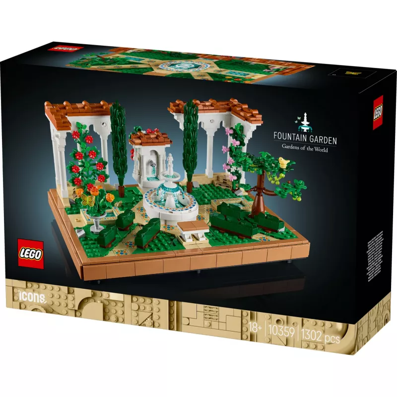 LEGO ICONS 10359 Jardín con fuente