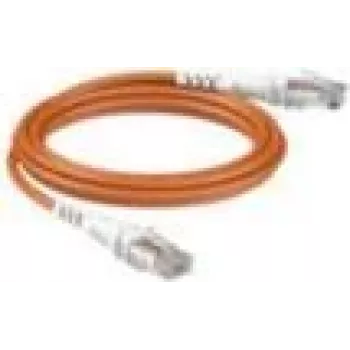 Cable de parcheo RJ45 Patchsee ThePATCHCORD Cat. 6A, U/UTP, extra fino, naranja, 2,4 m (TPC-OR-U/8)