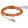 Cable de parcheo RJ45 Patchsee ThePATCHCORD Cat. 6A, U/UTP, extra fino, naranja, 2,4 m (TPC-OR-U/8)