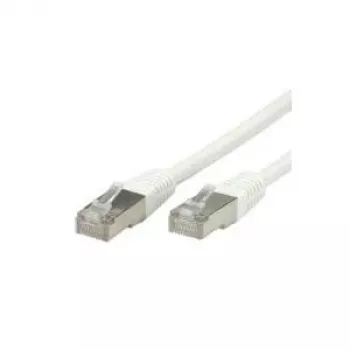 Cable de parcheo S/FTP (PiMF) ROLINE Cat.6, Blanco 0,5m (21.15.1326)