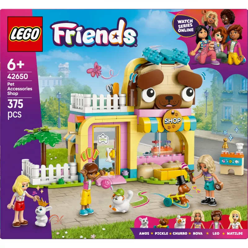 LEGO FRIENDS 42650 Tienda de productos para mascotas