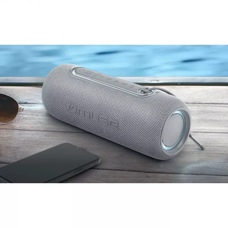 Muse M-780 Altavoz inalámbrico, Plata