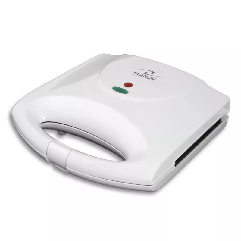 Sandwichera Titanum Fontina TKT006W, 1000 W, Blanco