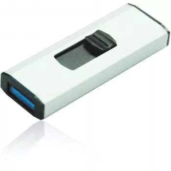 MediaRange - Memoria flash USB - 256 GB - USB 3.0 - negro, plata (MR919)
