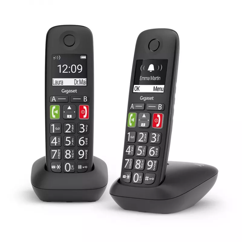 Teléfono analógico inalámbrico Gigaset E290 Duo
