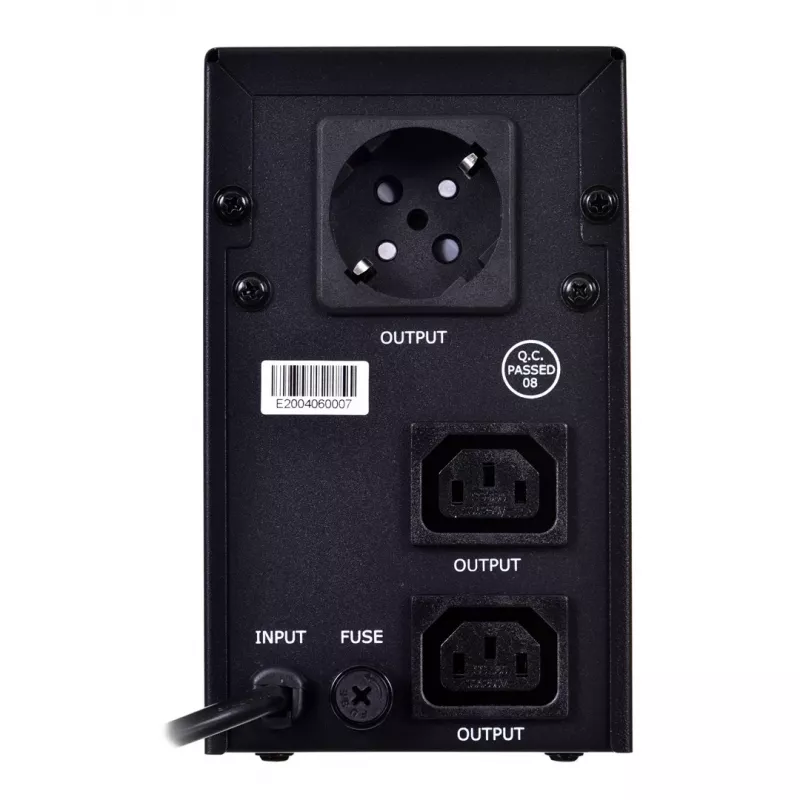 SAI ENERGENIE EG-UPS-031 Line-Interactive 0,65 kVA 390 W 2 salidas C13, 7 Ah VRLA