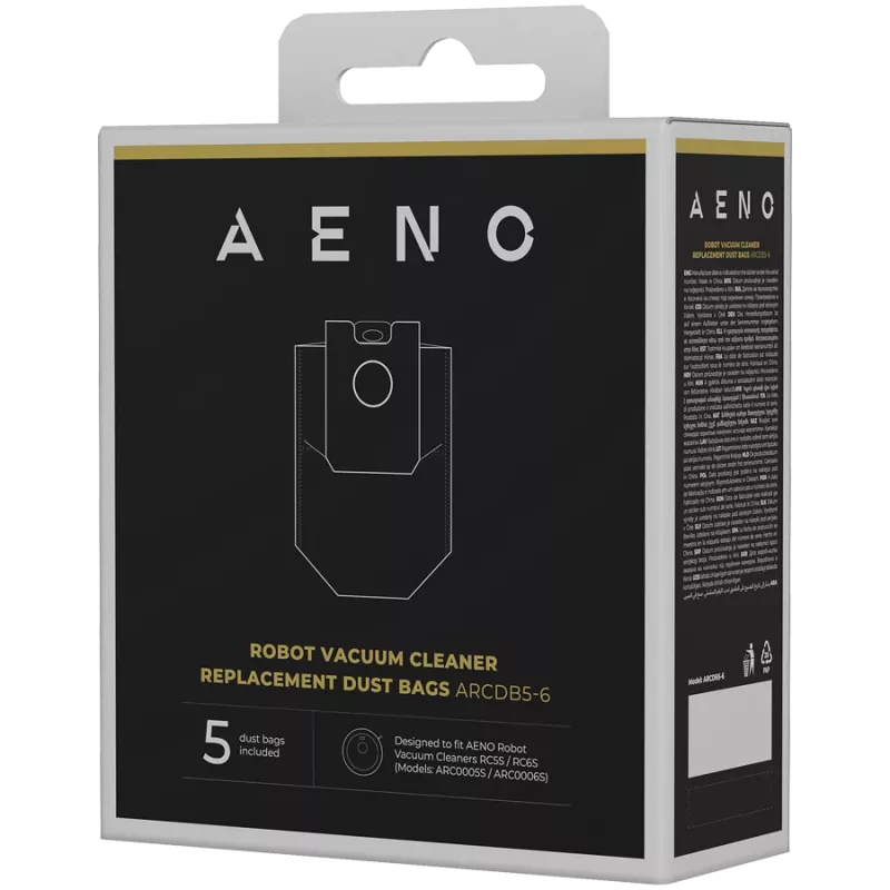 Bolsa de polvo para robot aspirador, compatible con ARC0005S y ARC0006S