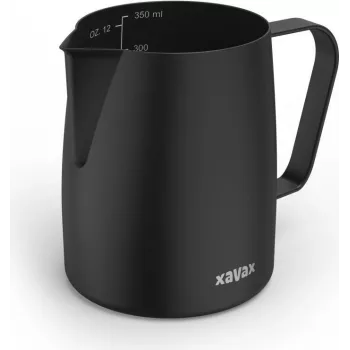Xavax 00111260 Jarra para leche y nata 350 ml acero inoxidable negro (00111260)