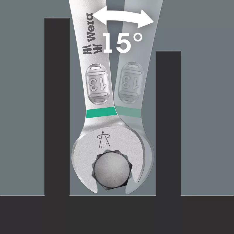 Wera 05020302001 llave combinada