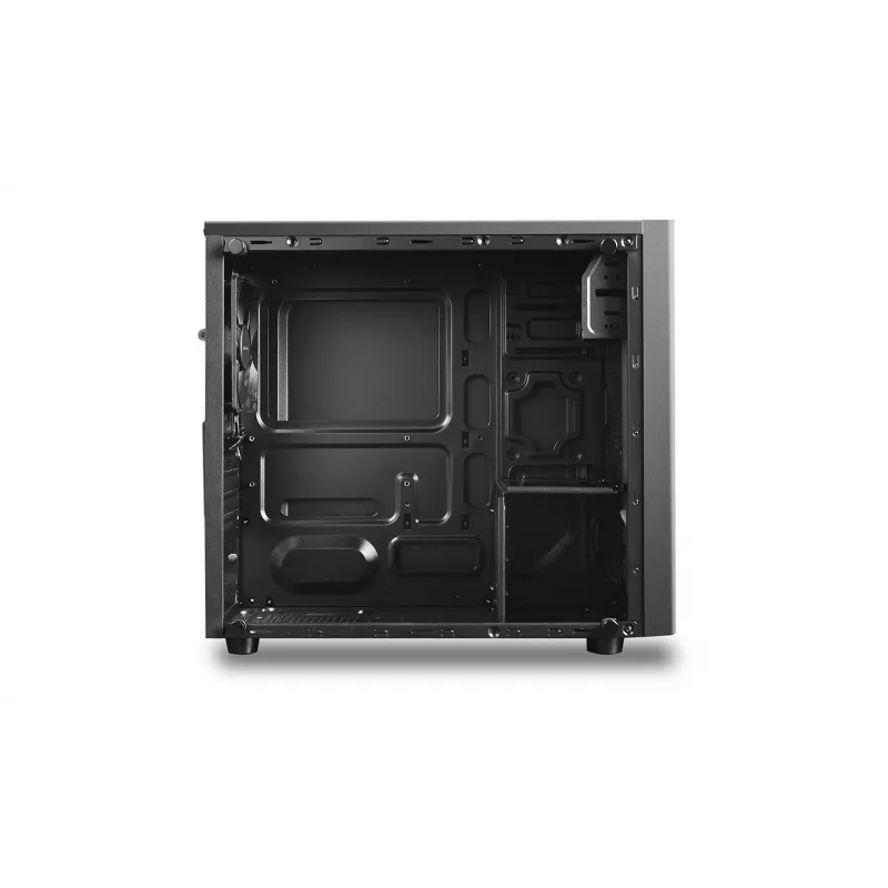 Caja de PC DeepCool Matrexx 30 mini torre — Micro ATX, cristal templado, 3x3,5