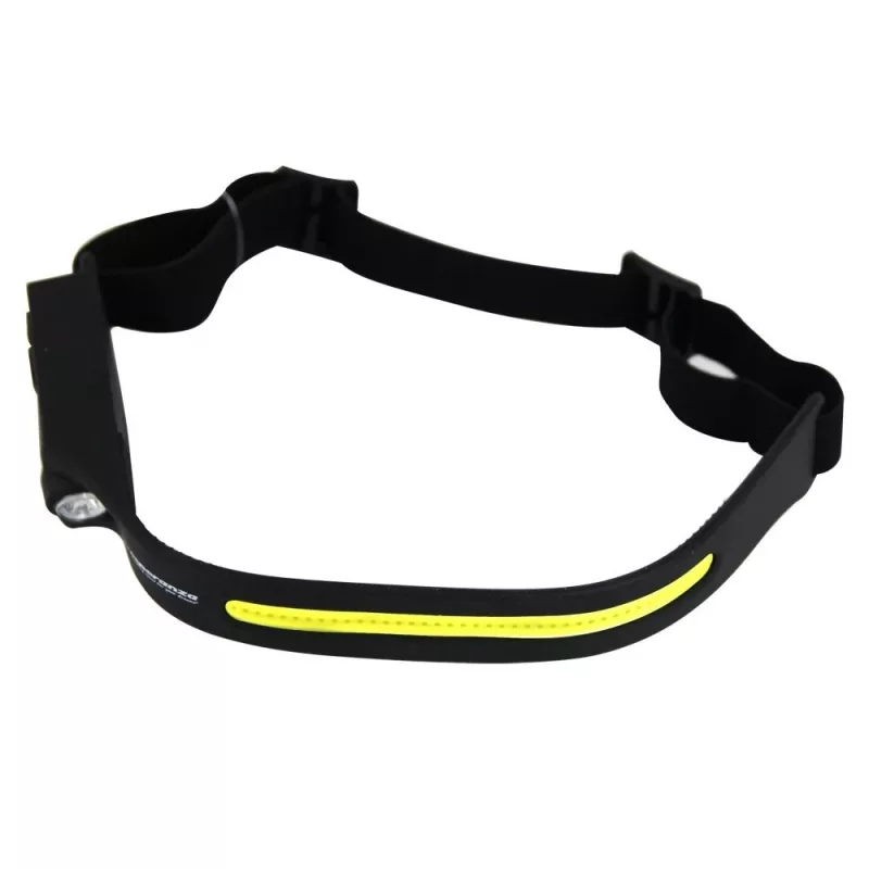 Linterna Esperanza EOT067 negra, linterna frontal LED