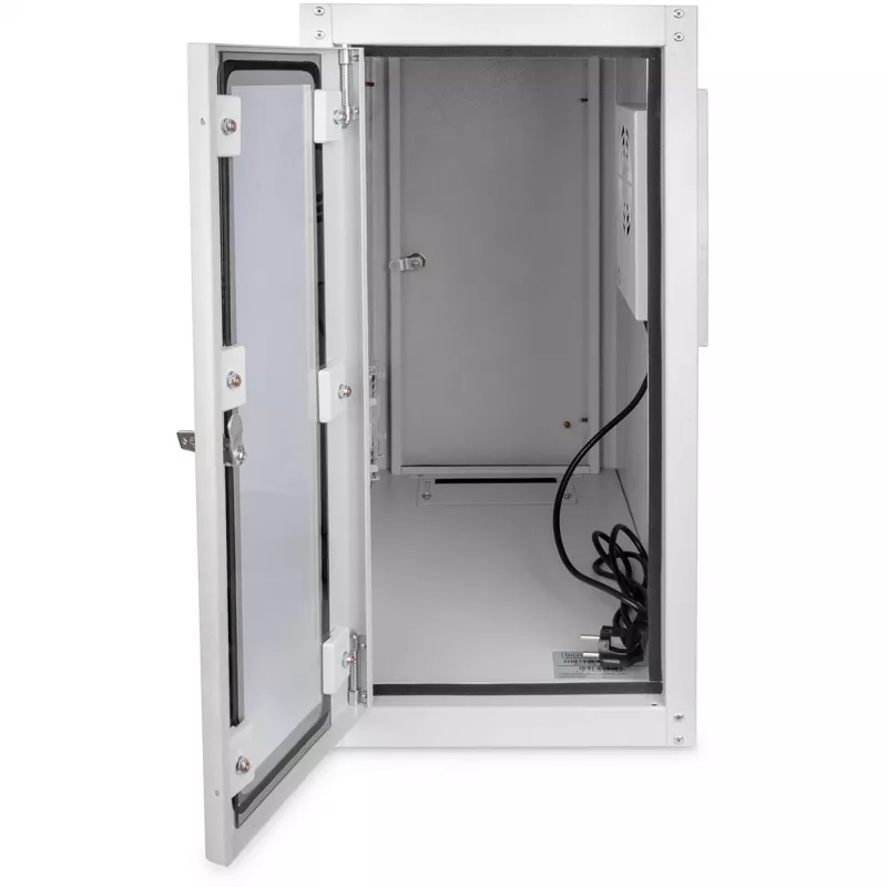 Digitus Caja de ordenador con ventilador con filtro integrado y patas niveladoras