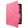 LAUT HUEX FOLIO funda versátil con soporte y ranura para lápiz para iPad Pro 11 (M4), rosa