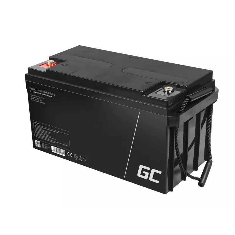 Batería Green Cell AGM28 industrial recargable de plomo-ácido (VRLA) 12 V 65000 mAh, 1 unidad, 20 kg