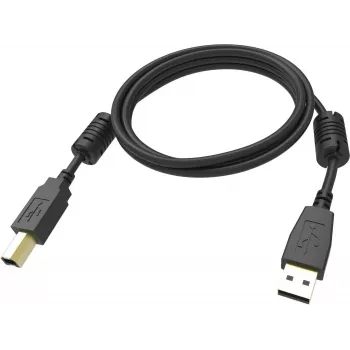 Vision Professional – Cable USB – USB (M) a USB tipo B (M) – USB 2.0 – 2 m – negro