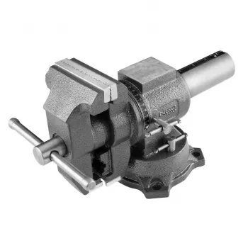 Tornillo de banco giratorio para cerrajería NEO tools 100 mm 360° – tornillo de banco de taller para cerrajería, modelo 35-030