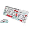 CANYON HSET-W5 EN teclado+ratón AAA+AA inalámbrico blanco