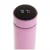 Botella térmica Adler AD 4506P acero inoxidable con funda de silicona, rosa, con aislamiento al vacío