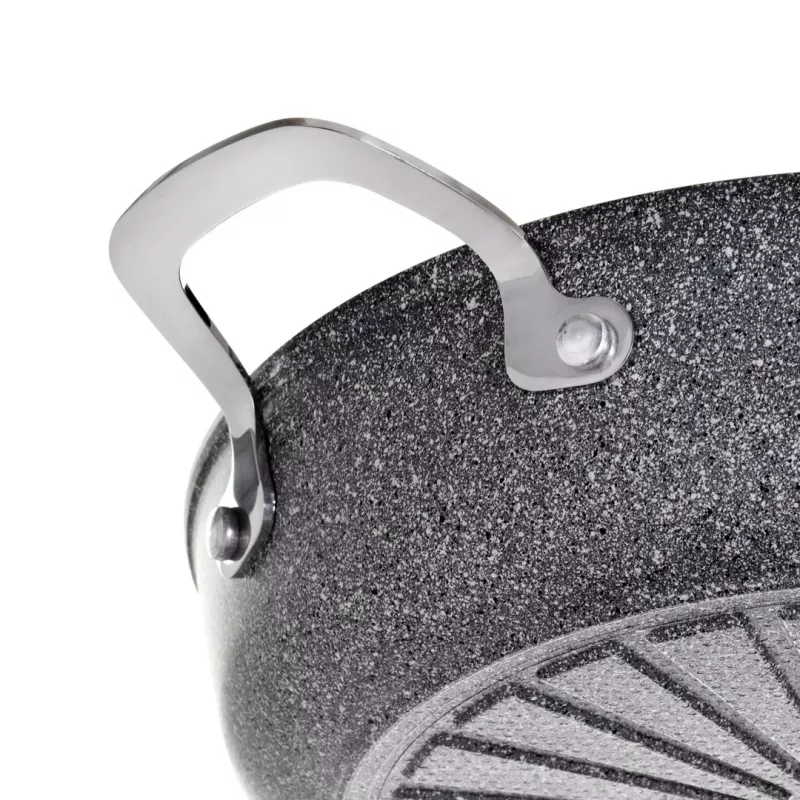 Sartén de inducción con 2 asas BALLARINI Salina Granitium 24 cm 75002-811-0