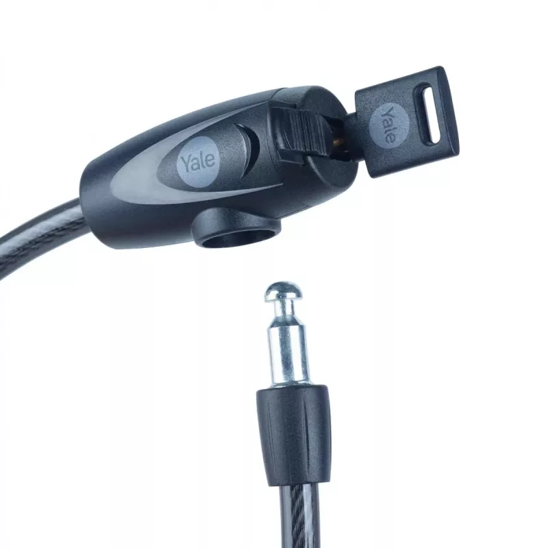 Cable para bicicleta con llave 10 mm - YCK0/10/60/2 negro
