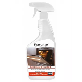 Limpiador de hornos FRISCHER FR00003_500 – líquido limpiador, 500 ml botella pulverizadora para armarios negros