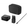 Belkin BoostCharge Pro Qi2 3 en 1 cargador inalámbrico de viaje magnético y plegable, negro, 15 W