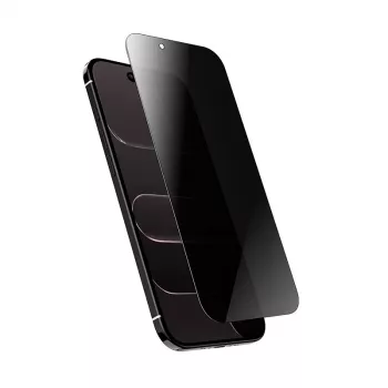 Crong 3D Armour Glass Privacy protector de pantalla de cristal templado, Apple iPhone Air