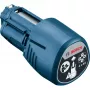 Bosch AA1 1608M00C1B adaptador de pilas para herramientas de medición y láseres de líneas, azul
