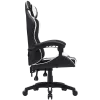 Silla gaming CANYON Core SGCH2 — negro/blanco, diseño ergonómico, altura ajustable