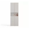 Armario de baño Nel DK 1K cesta color crema