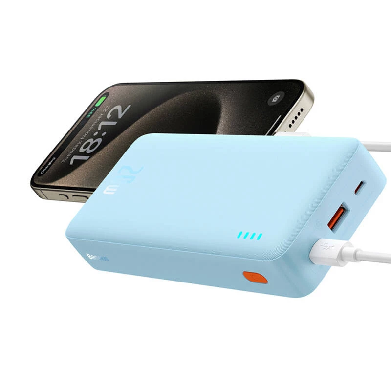 Baseus Airpow Polímero de litio (LiPo) 20000 mAh Azul