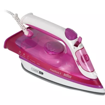 Braun FreeStyle 3 FI 3124 plancha de vapor suela cerámica 2400 W lila