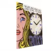 Reloj NeXtime 8153 Cinema Date, 43x43,2 cm, pared, negro/multicolor