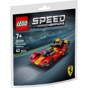 Juguete de construcción LEGO Speed Champions Ferrari 499P Supersportwagen Polybag 30709