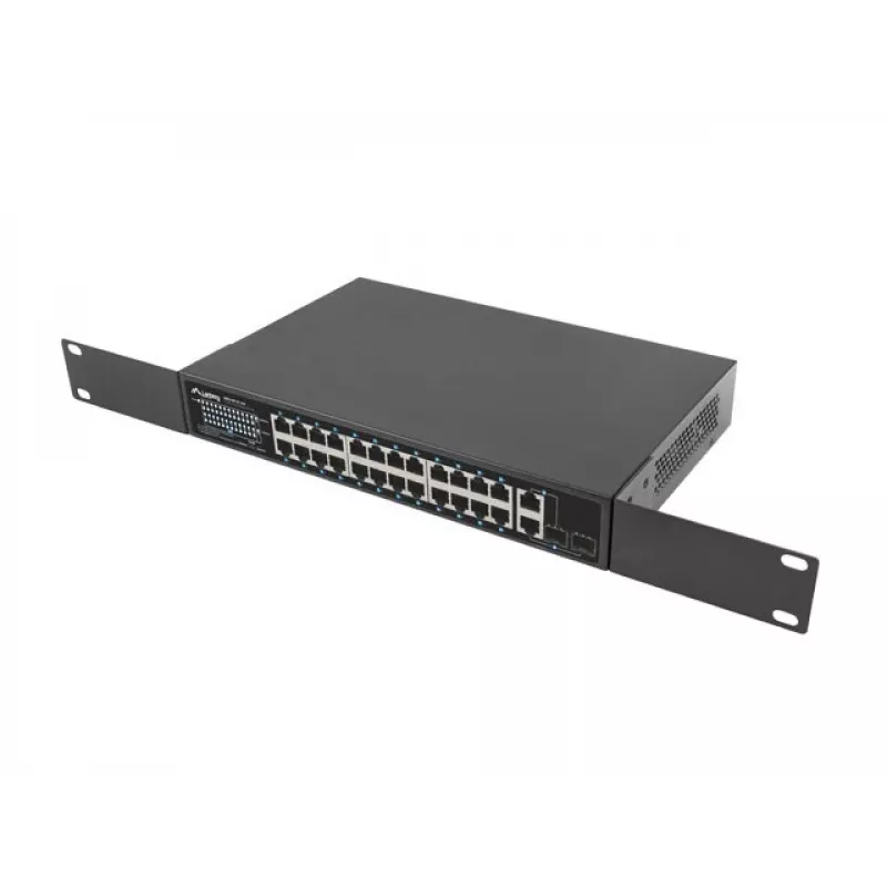 Switch de red Lanberg RSFE-24P-2C-250 no gestionado Gigabit Ethernet (10/100/1000)